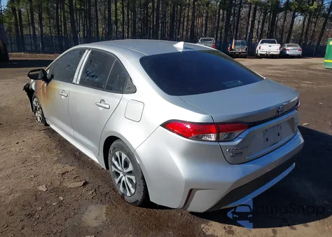 2020 Toyota Corolla Hybrid Le from USA, damaged, VIN JTDEBRBE4LJ019176